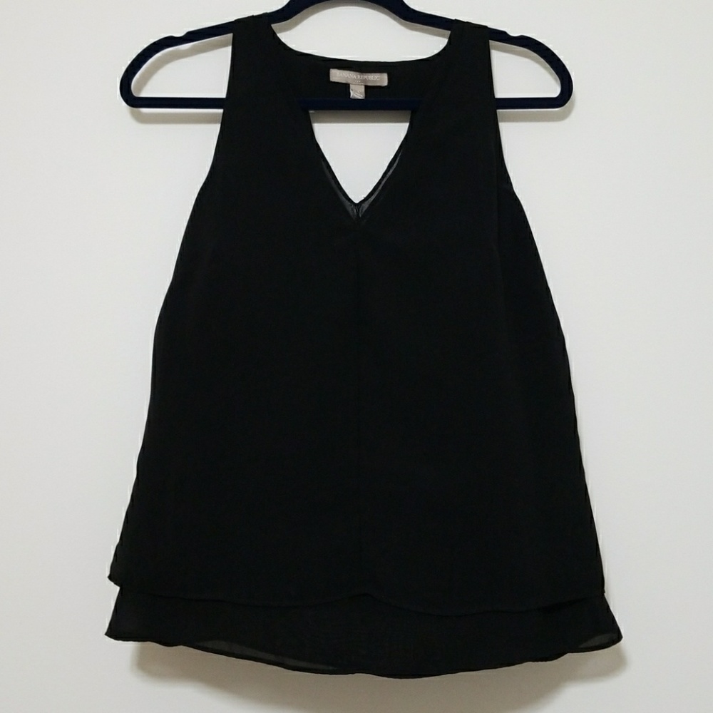 🔥3 for $20 | Banana Republic Black Tank - Picture 2 of 8